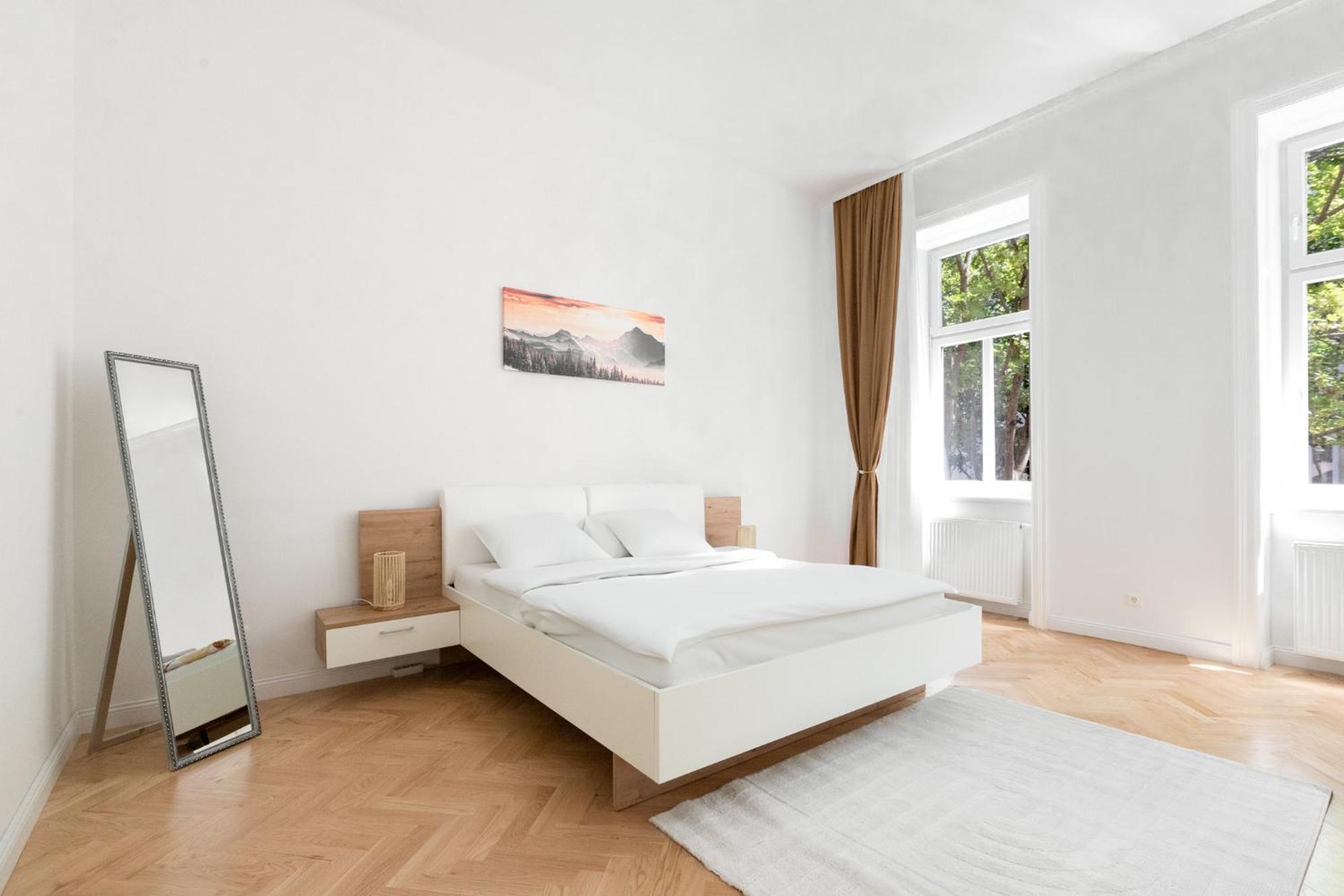 Stilvolle 2 Zimmer Apartment Im Wiener Altbaustil Nahe Donaukanal Exterior photo