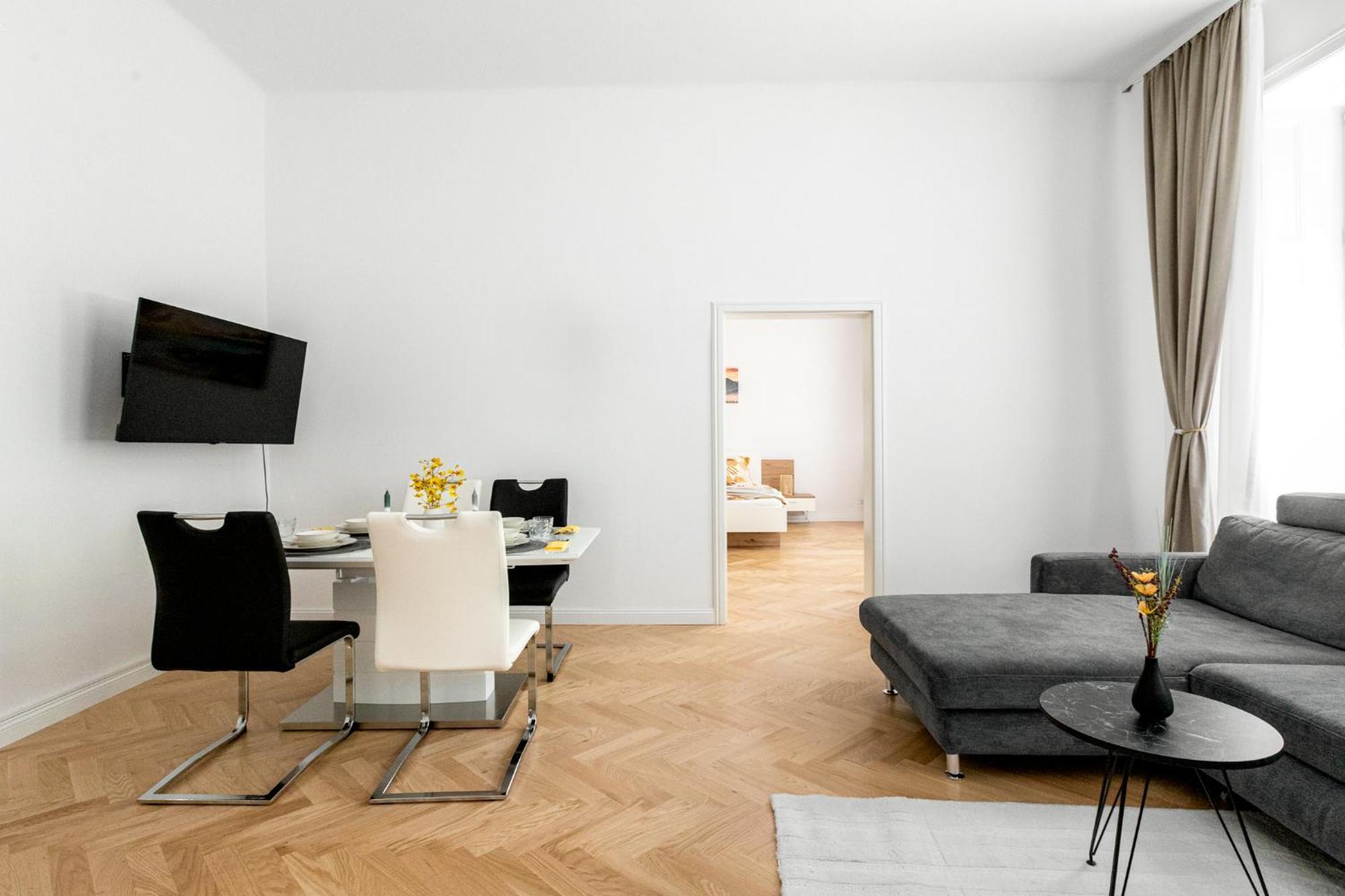 Stilvolle 2 Zimmer Apartment Im Wiener Altbaustil Nahe Donaukanal Exterior photo